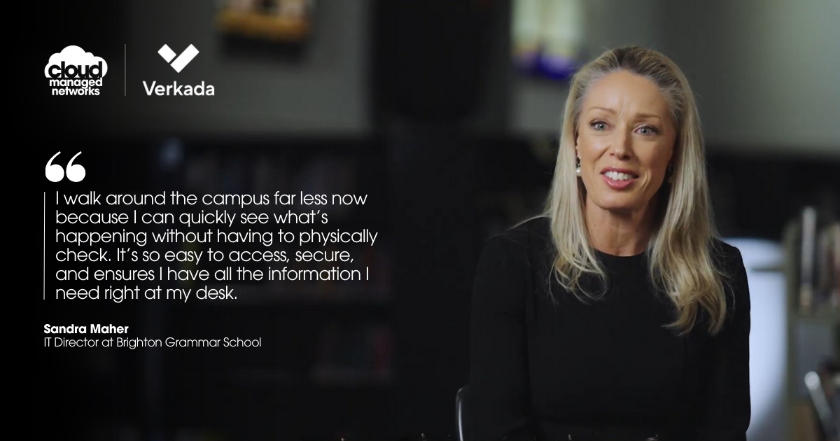 Enhancing Security in schools testimonial - Brighton grammar school 